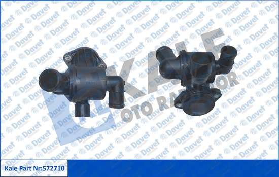 KLR-572710 Termostat 87°C Plastik Govdeli (Vw  Amarok 2.0tdi 09/13 Cdba Cdca Cnea Cnfa Cnfb Csha Crafter 11/